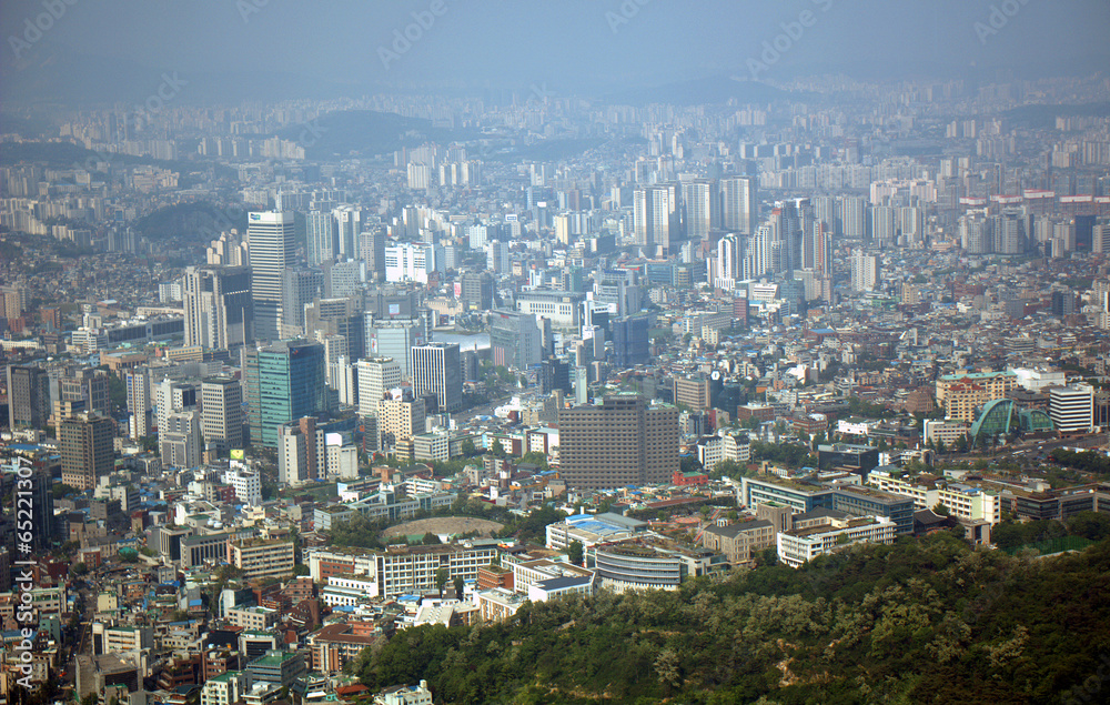 View of the city, Seoul, Korean Republic