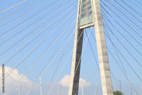 Fototapeta Naklejka Na Ścianę i Meble -  Megyer Bridge details