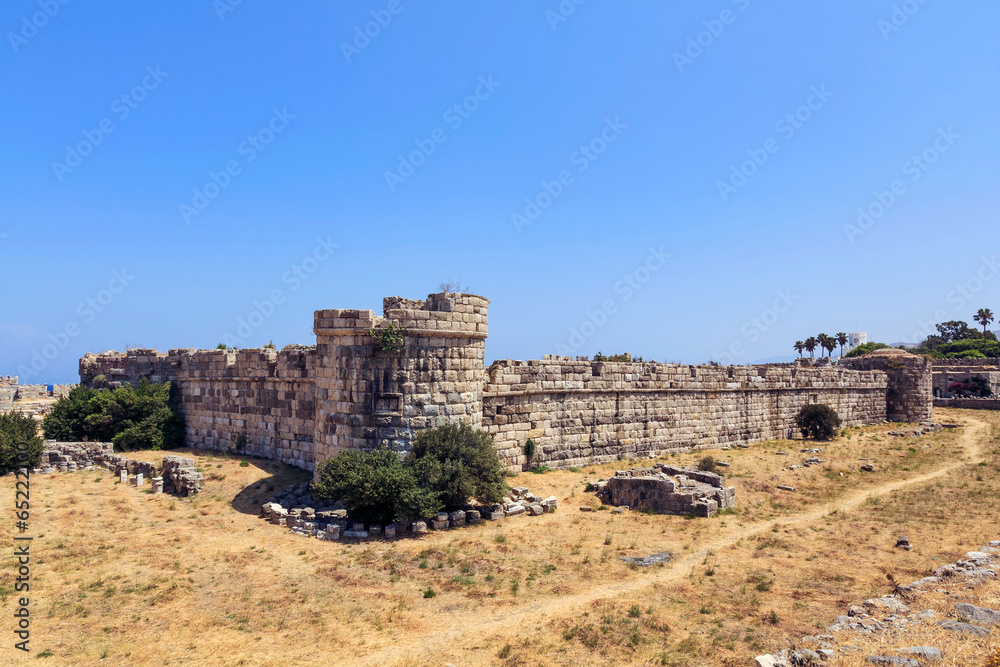 Fototapeta premium The Castle of Knights, Kos, Greece