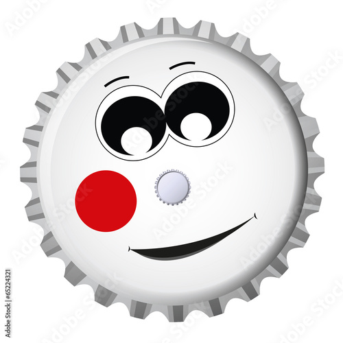 Japan Kronkorken Smiley