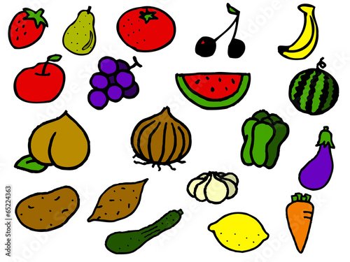 Fruits et légumes - Enfants