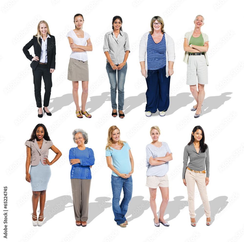 Obraz premium Multi-Ethnic Group of Businesswomen