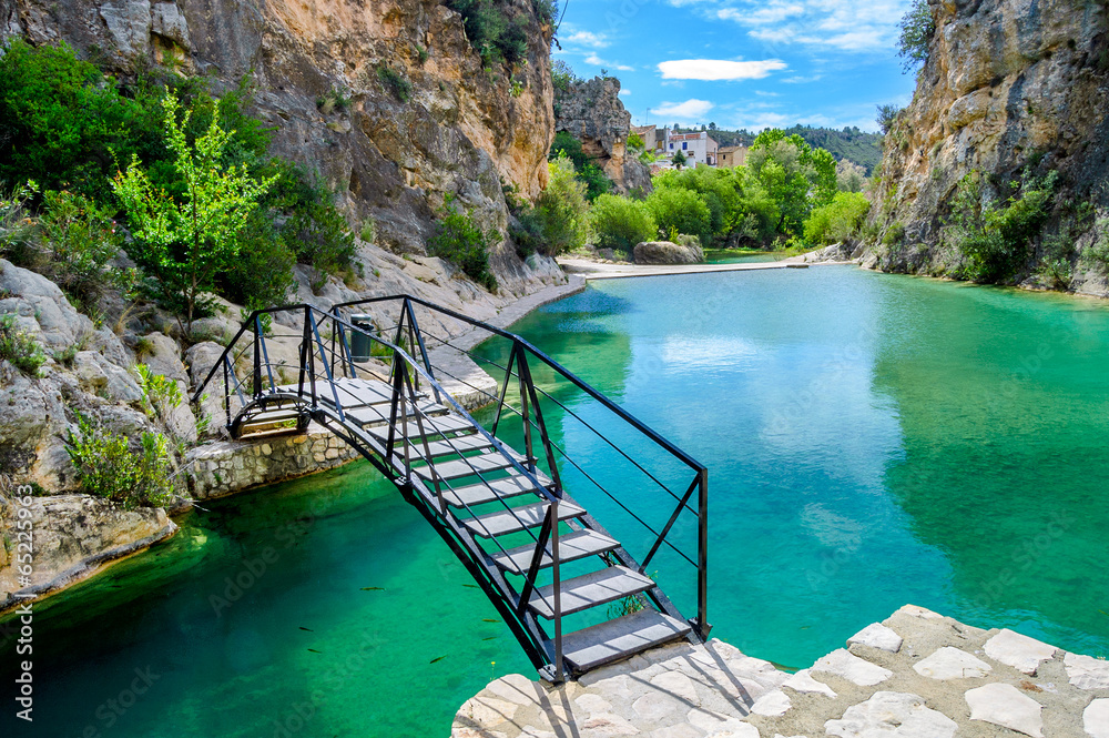 Bolbaite River and Waterfall, Valencia Province, Spain Bolbaite River and Waterfall, Valencia Province, Spain
