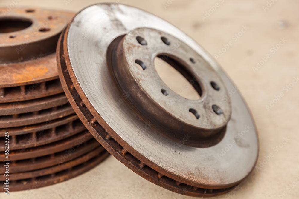 The old disc brake