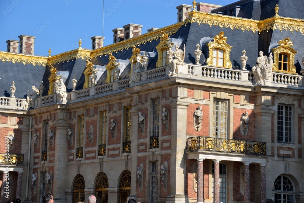 Part of the palace of Versailles