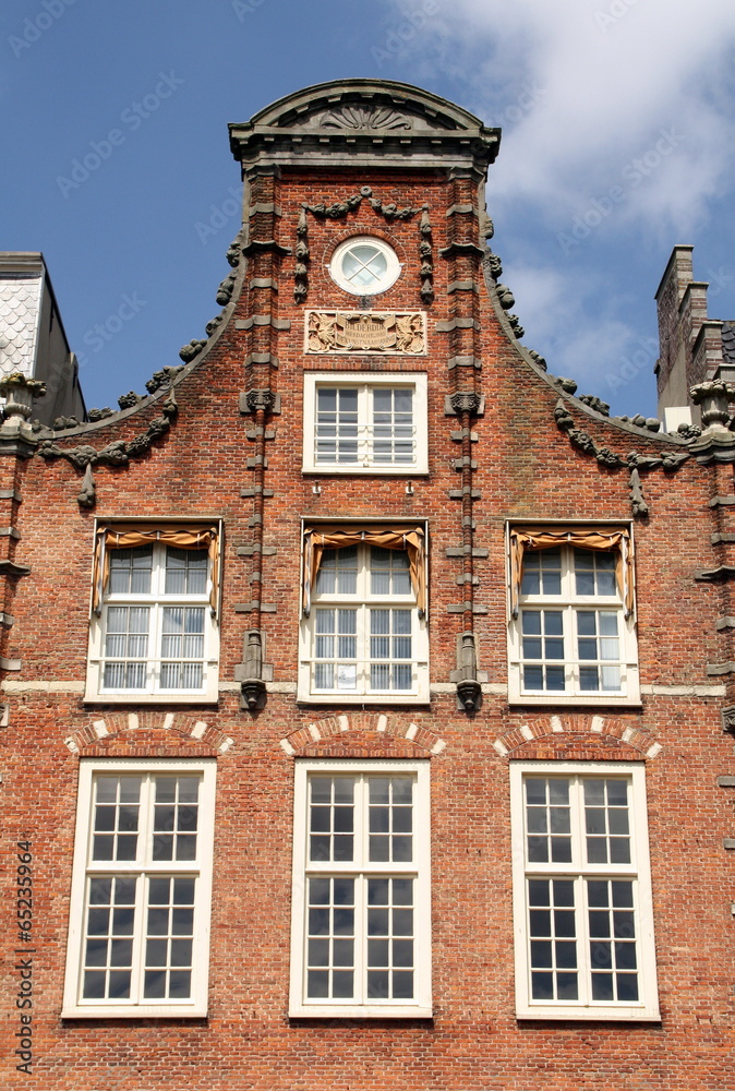 Old Dutch house in Haarlem