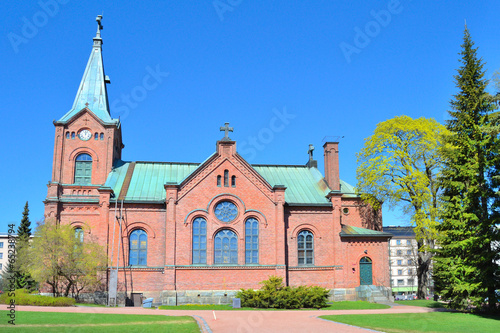 Finland. Jyvaskyla city church