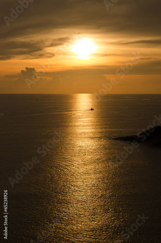 Phuket island sunset ,Thailand.