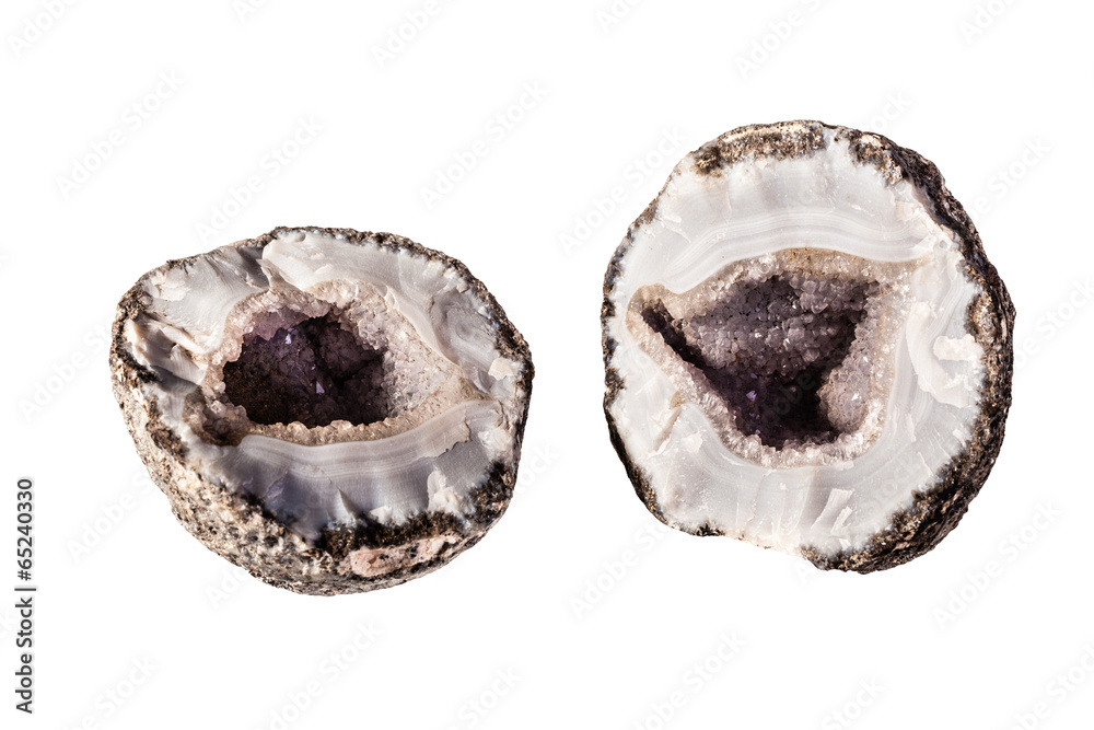Splitted geode Splitted geode