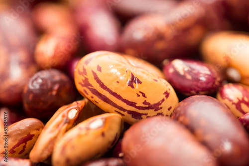 beans as background. macro