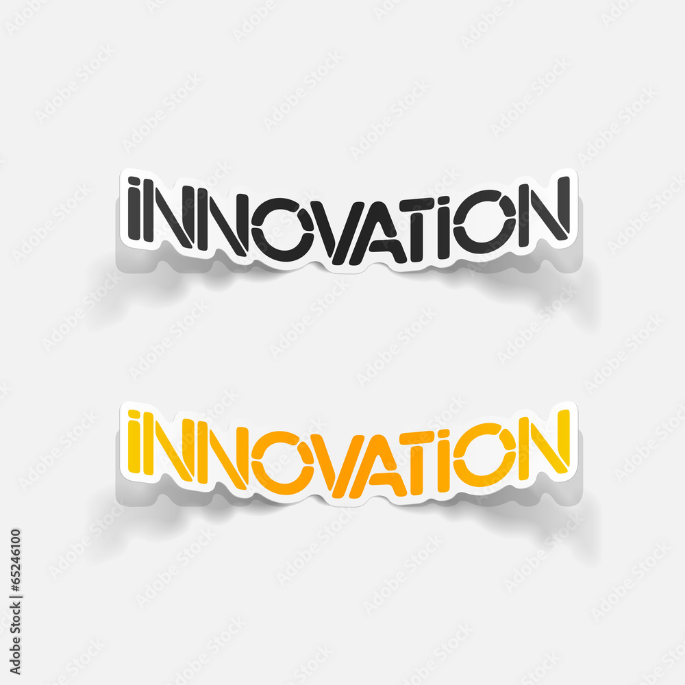 realistic design element: innovation realistic design element: innovation