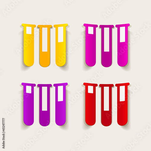 realistic design element: tube