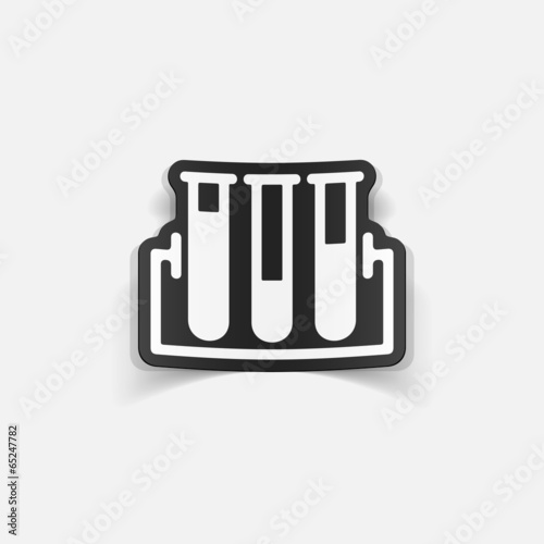 realistic design element: tube