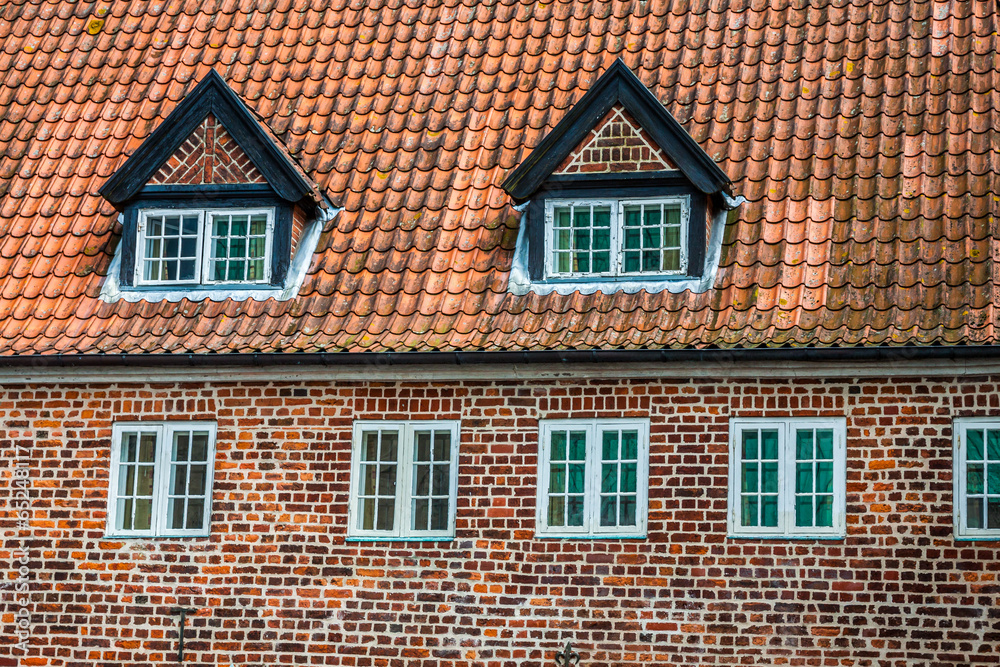 half timbered traditional house in ribe denmark half timbered traditional house in ribe denmark