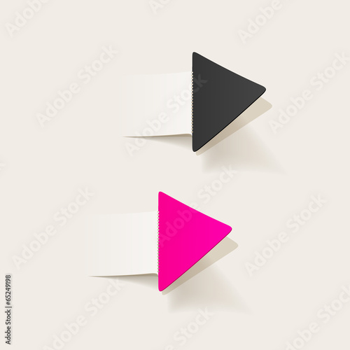 Free Download realistic design element: arrow - GFXLoad