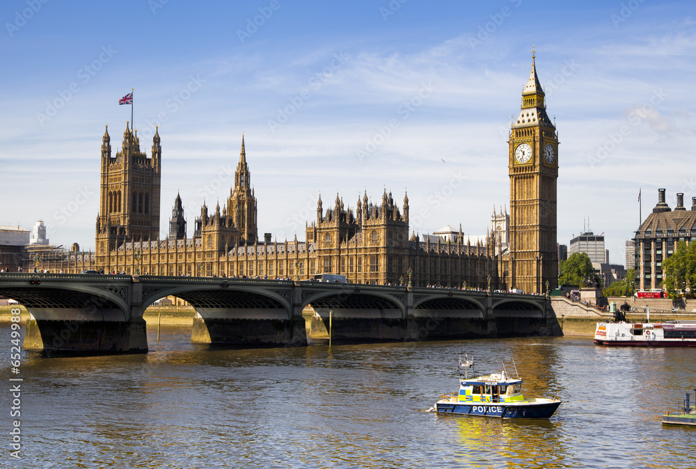 Big Ben and Houses of Parliament 