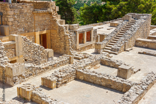 Tableau sur toile Palace of Knossos. Crete, Greece