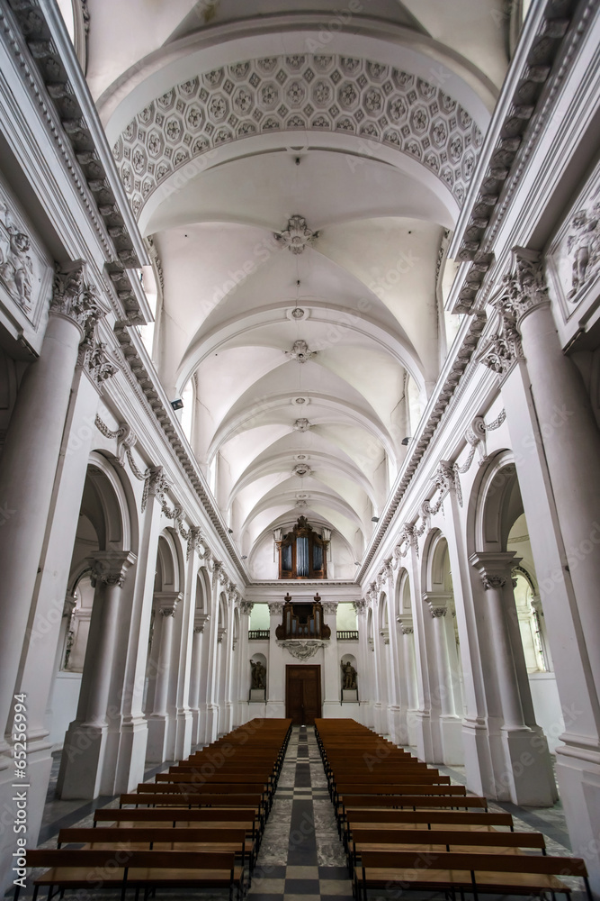 Abbey cathedral interior