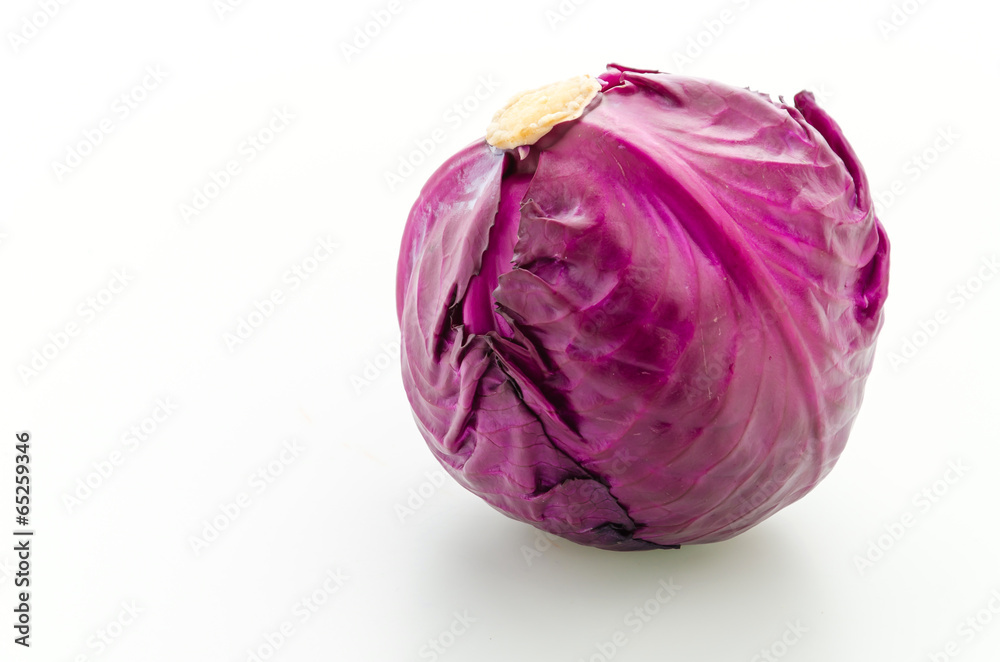 Cabbage isolated on white Cabbage isolated on white