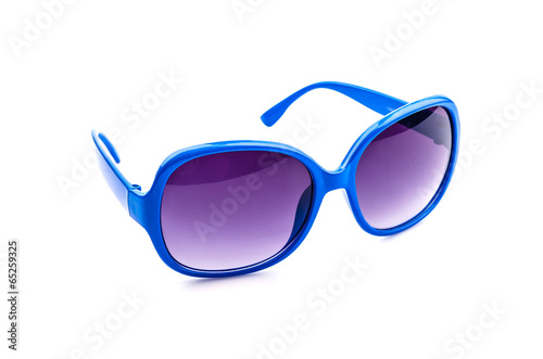 Sunglasses isolated white background