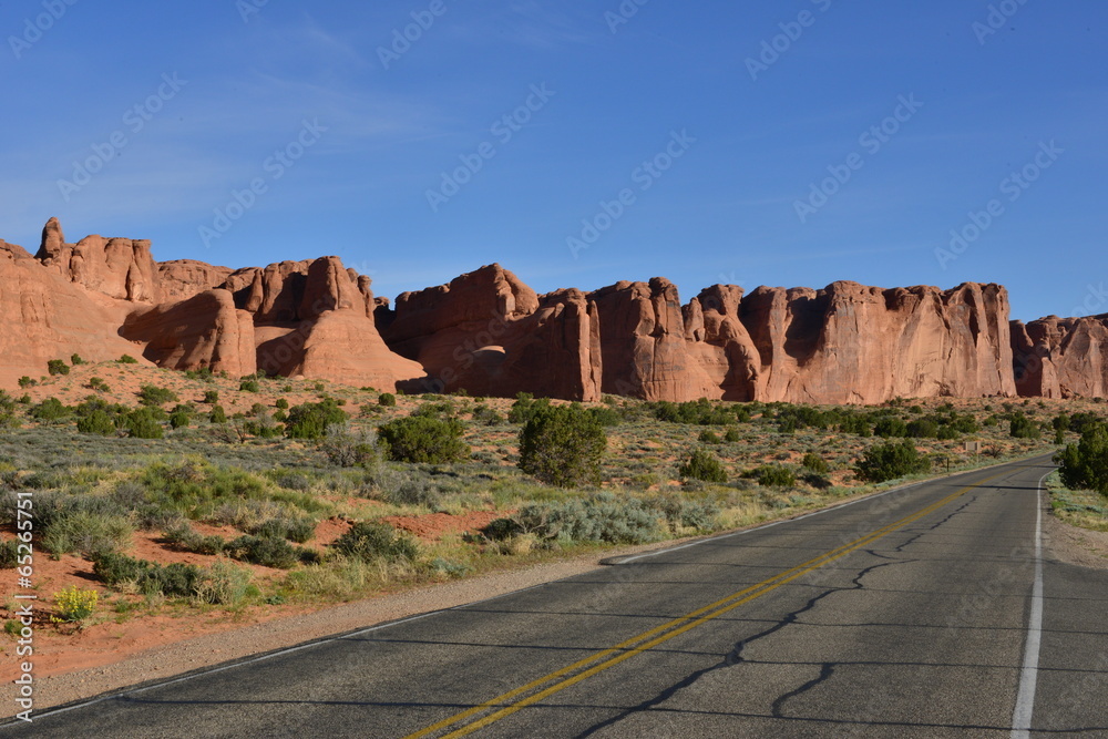 The Arches national park at Utah The Arches national park at Utah
