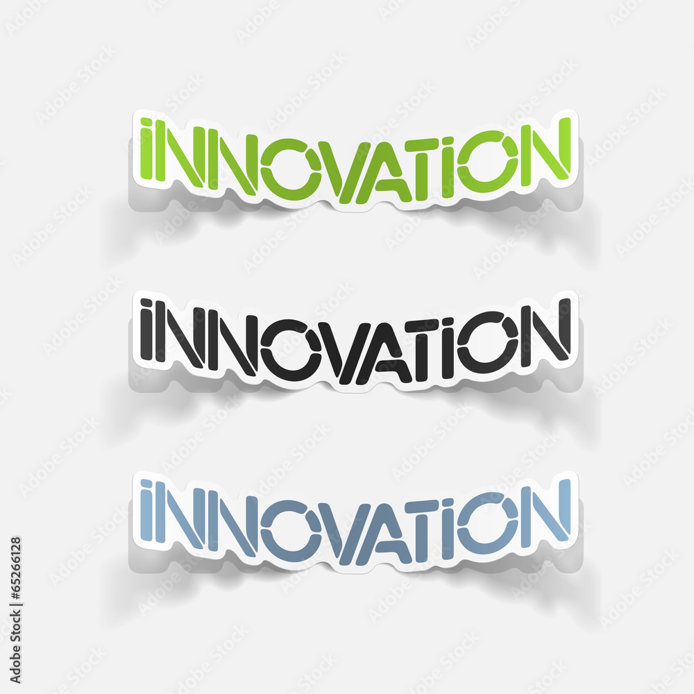 realistic design element: innovation realistic design element: innovation