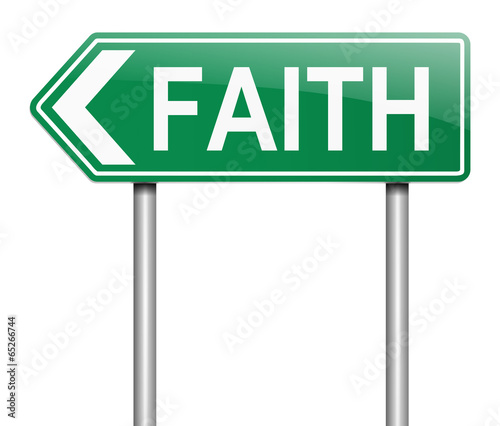 Faith concept.