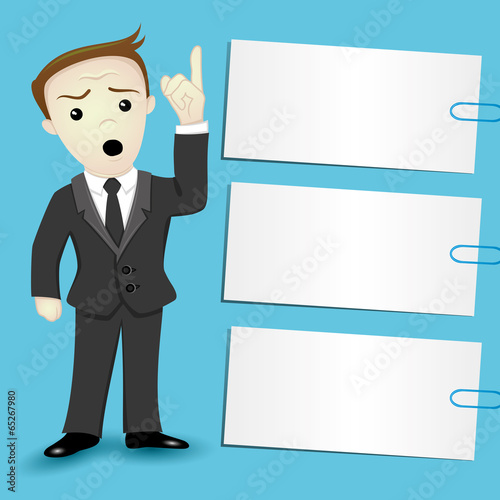 Vector banner. Business.