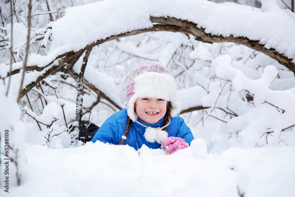 wonderful child in the snowy woods wonderful child in the snowy woods