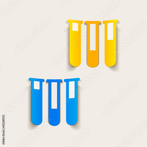 realistic design element: tube