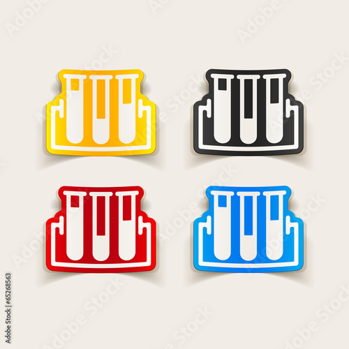 realistic design element: tube