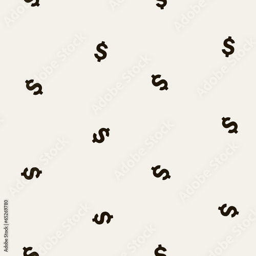seamless background: money