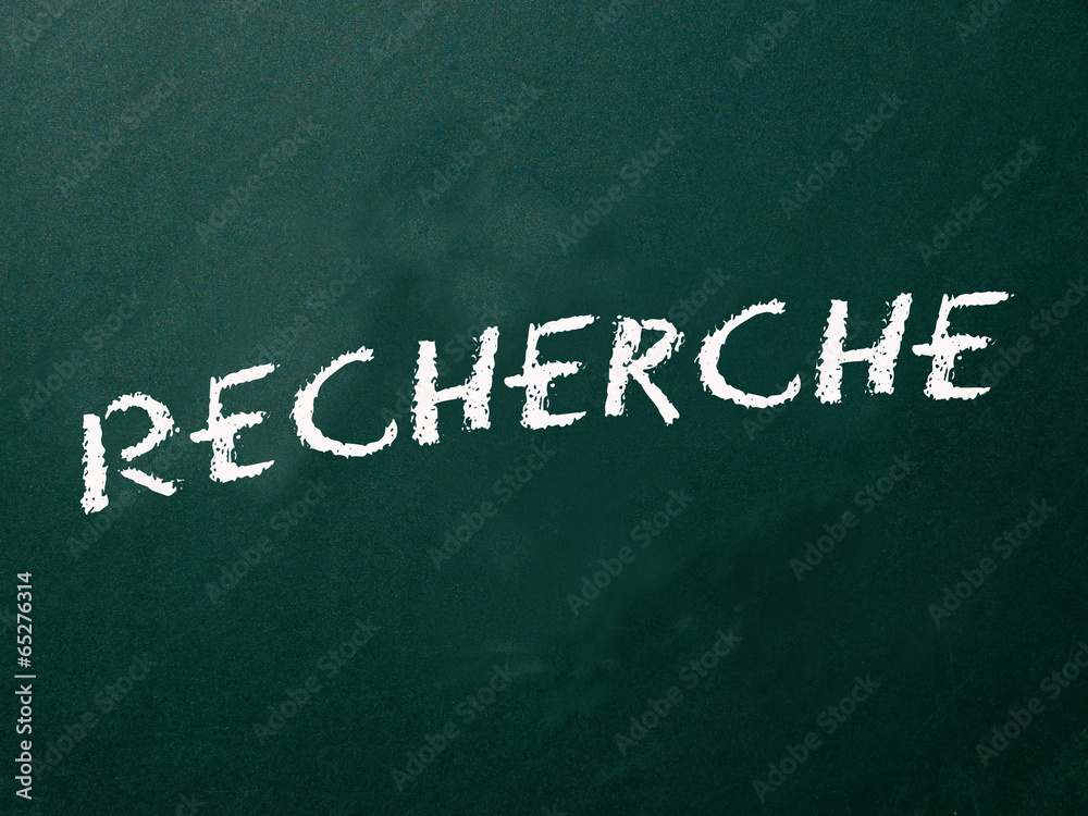 Obraz premium Recherche