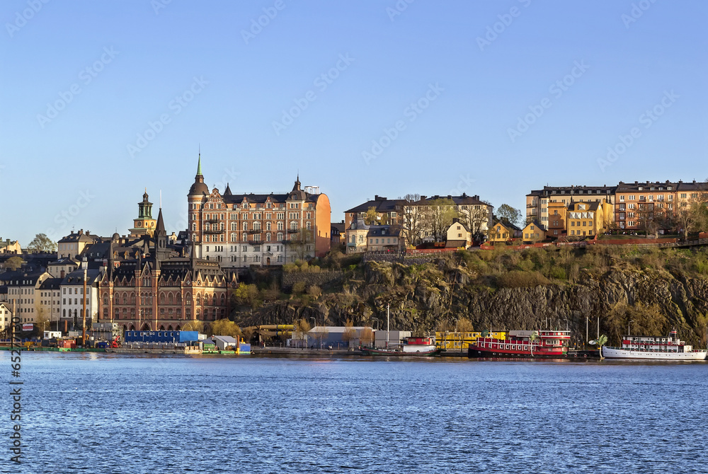 view of Sodermalm, Stockholm