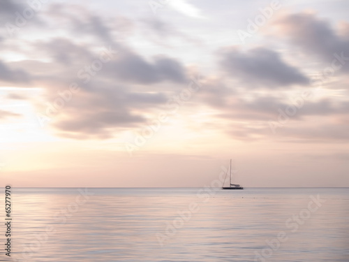 Andaman Sea and sailboat © pomiti