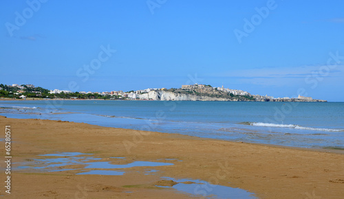 Vieste town in Italy