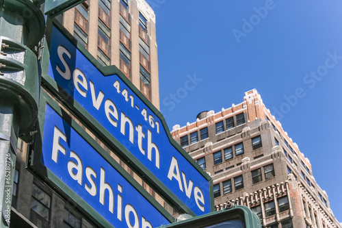 New York street sign photo