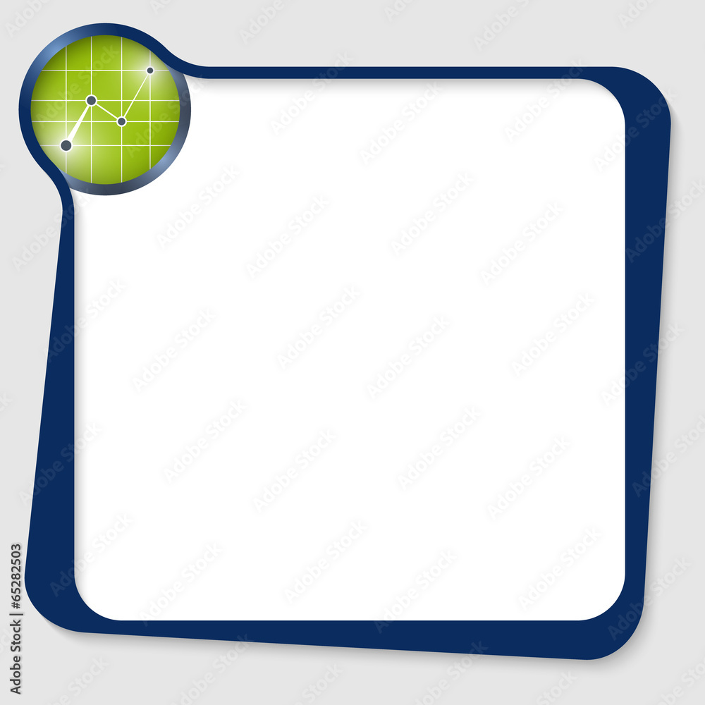 vector box with graph and arrows vector box with graph and arrows
