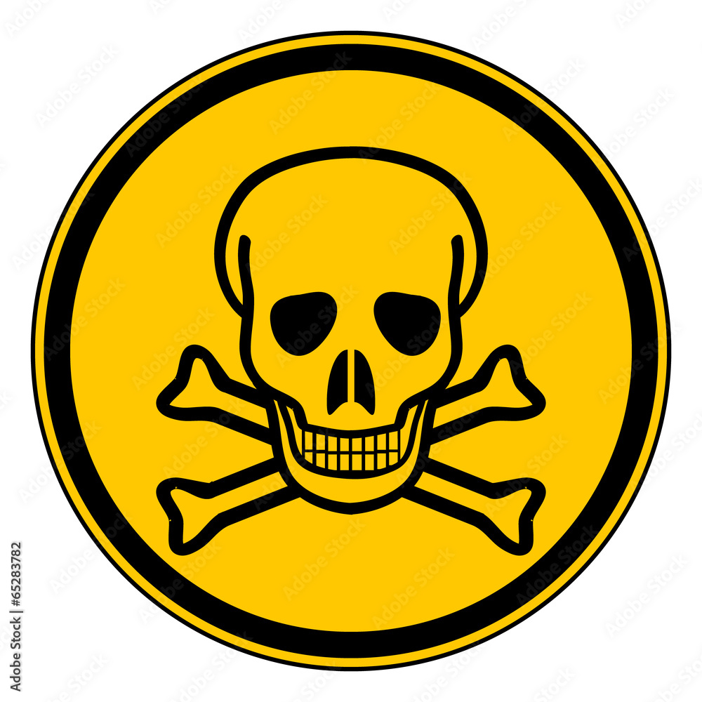 Deadly danger sign