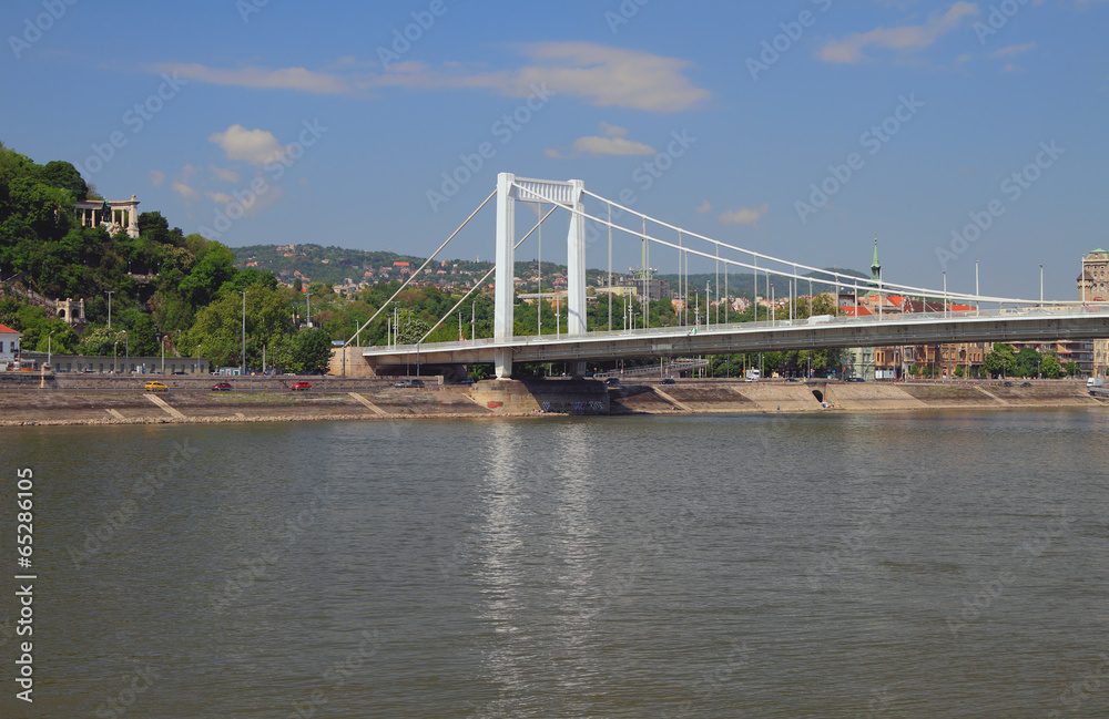 Elisabeth Bridge. Budapest, Hungary
