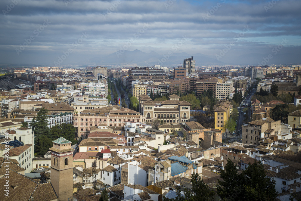 Granada vista del centro
