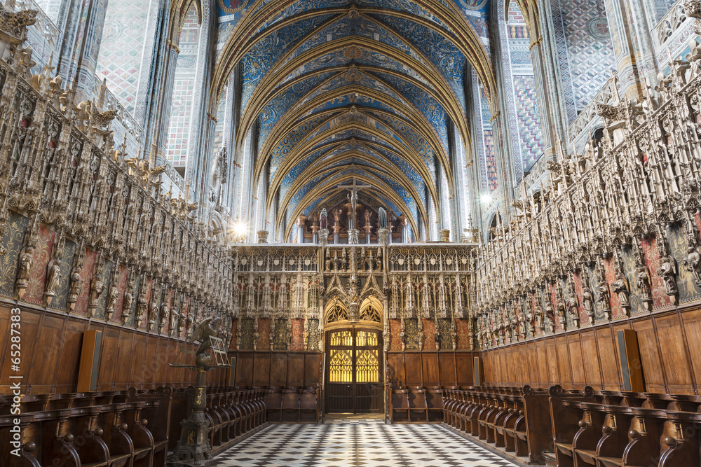 Obraz premium Cathédrale Sainte Cécile d'Albi