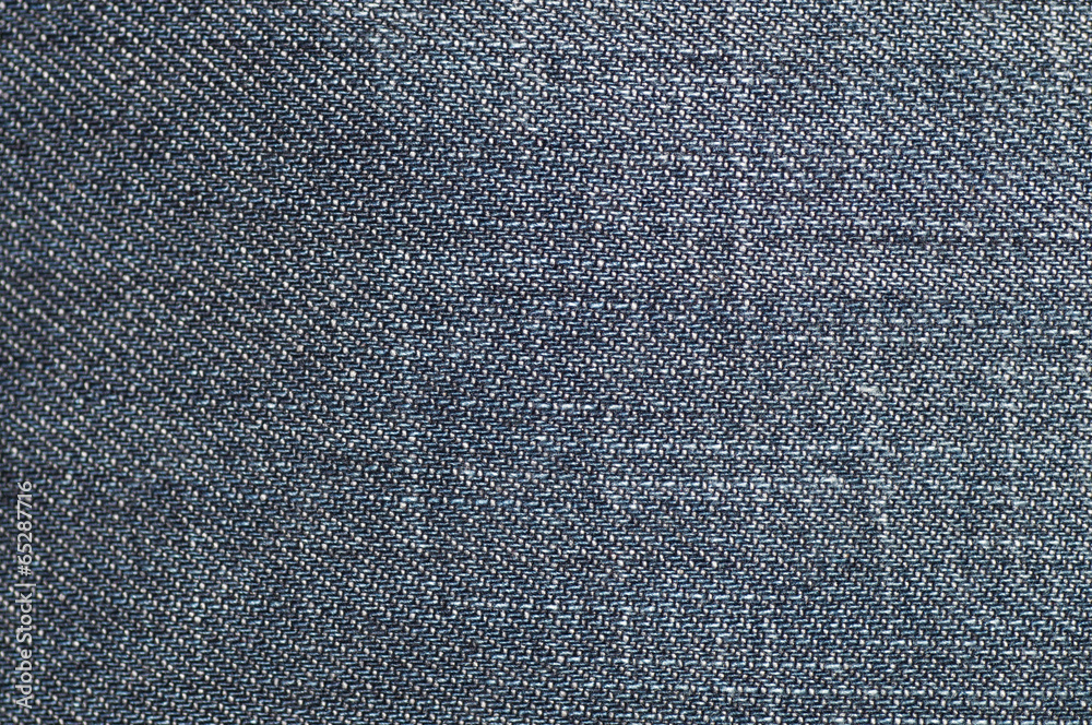 Macro shot of a blue jean pattern Macro shot of a blue jean pattern