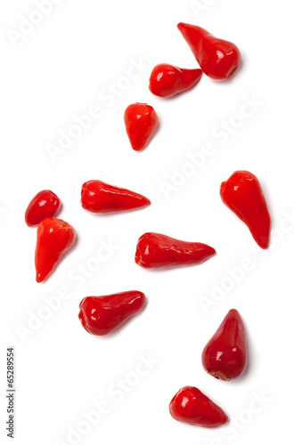 Piri-piri hot peppers
