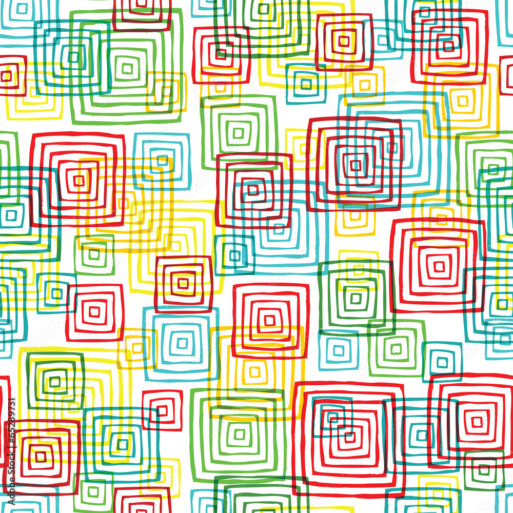 Squares seamless pattern Squares seamless pattern
