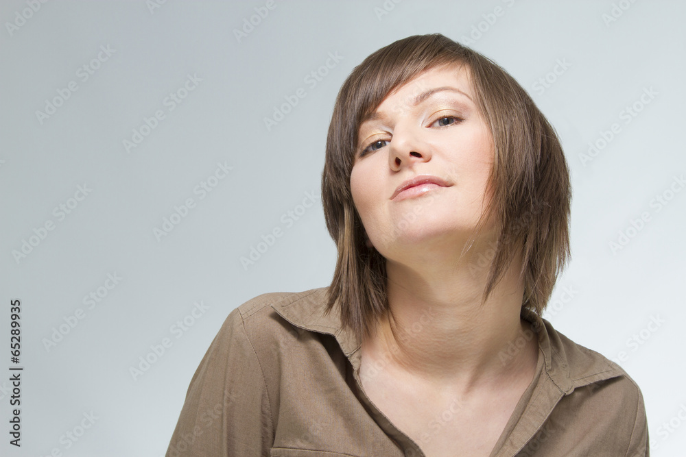 young woman's portrait