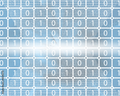 background of binary code