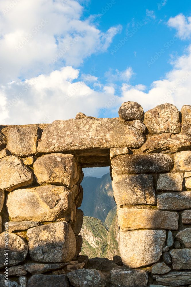 Guardhouse in Machu Picchu, Andes, Sacred Valley, Peru