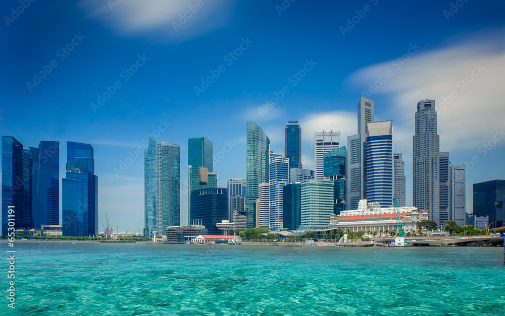 Naklejka premium Singapore