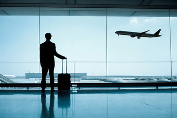 businessman at the airport